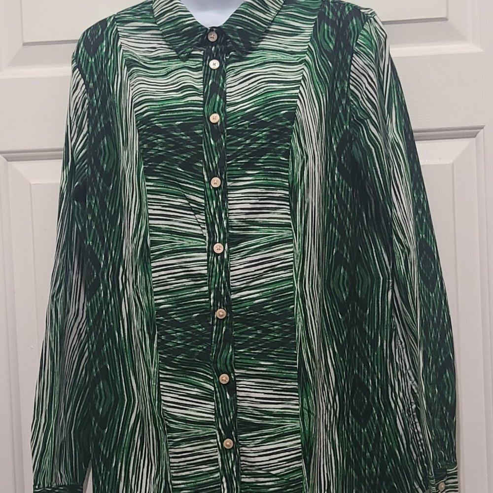 Derek Lam For Design Nation Women's Long Sleeve Boho Chic Long Sleeve Blouse